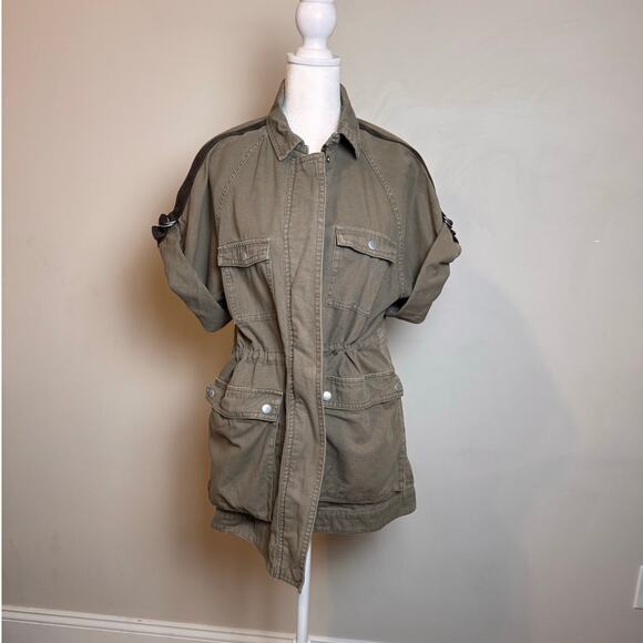 BGD Cropped Sleeve Utility Jacket - Size S - Picture 1 of 8